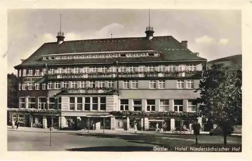 AK / Ansichtskarte  GOSLAR Hotel Niedersaechsischer Hof