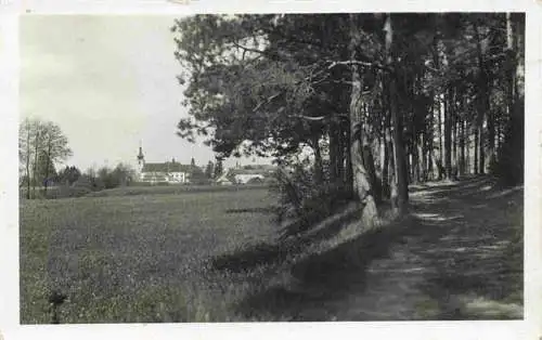 AK / Ansichtskarte  Konice Konitz Prostejov Prossnitz CZ Waldpartie Kirche