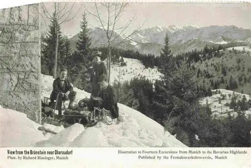 AK / Ansichtskarte  Oberaudorf Inn View from the Bruenstein