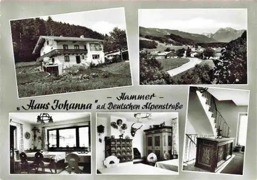 AK / Ansichtskarte  Hammer Inzell Alpenstrasse Bayern Haus Johanna Gastraeume Panorama