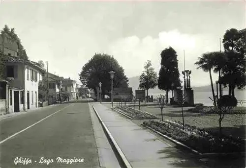 AK / Ansichtskarte  Ghiffa Piemonte IT Uferstrasse Lago Maggiore