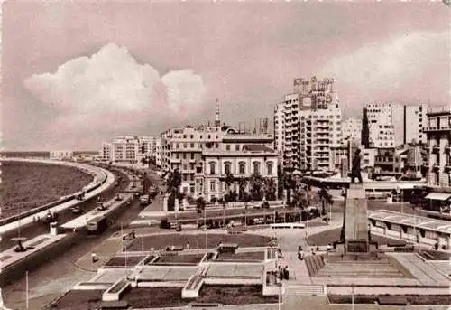 AK / Ansichtskarte  ALEXANDRIA  Alexandrie Egypt Saad Zoghloul Statue and Corniche