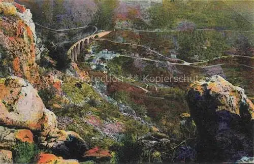 AK / Ansichtskarte  Les Gorges du  Loup Grasse 06 Alpes-Maritimes Le viaduc vue prise du sentier du Paradis