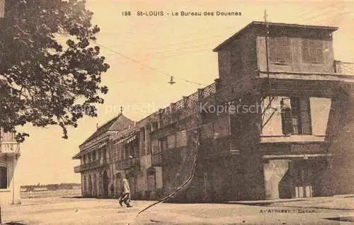 AK / Ansichtskarte  St Louis  Senegal Le Bureau des Douanes