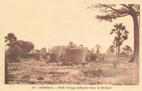 AK / Ansichtskarte  Senegal Petit village indigène dans la Brousse