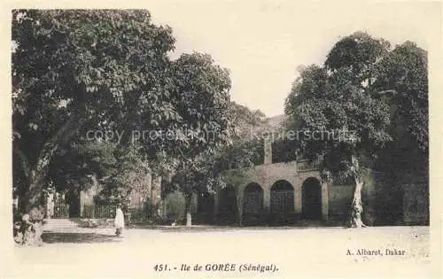 AK / Ansichtskarte  Ile de Goree Senegal Bâtiment