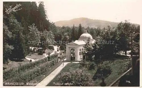 AK / Ansichtskarte  Marienbad MARIANSKE LAZNE CZ Waldquelle