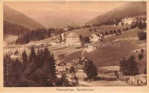 AK / Ansichtskarte  Spindelmuehle Riesengebirge Spindleruv Mlyn CZ Panorama