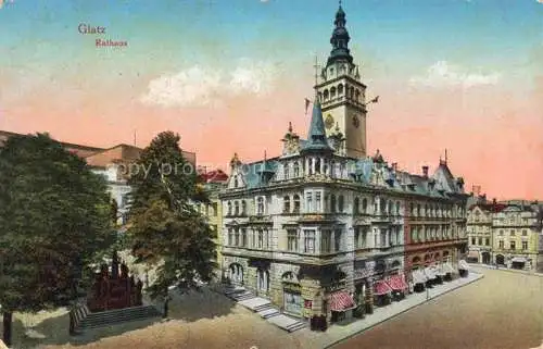 AK / Ansichtskarte  Glatz Klodzko Niederschlesien PL Rathaus