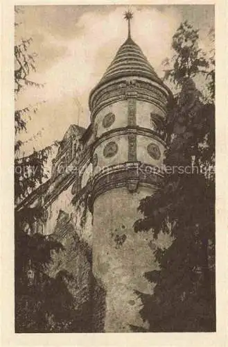 AK / Ansichtskarte  Freyenstein Freienstein Ostprignitz Brandenburg Eckturm mit Renaissanceterrakotten Erbauer Konrad von Rohr 16. Jhdt. Serie Kunstdenkmaeler der Provinz Brandenburg Band Kreis Ostprignitz