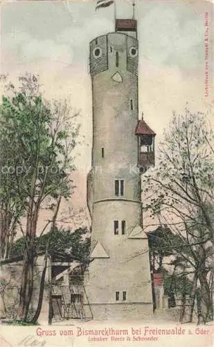 AK / Ansichtskarte  Freienwalde Bismarckturm