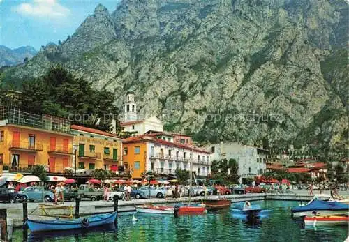 AK / Ansichtskarte  Limone-sul-Garda Brescia Lombardia IT Il lungolago Seepromenade