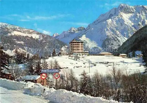 AK / Ansichtskarte  Ponte di Legno Il Castellaccio Winterpanorama