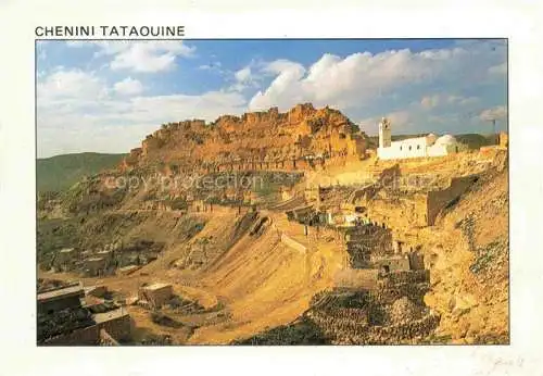 AK / Ansichtskarte  Chenini de Tataouine Tunesie Panorama Berberdorf