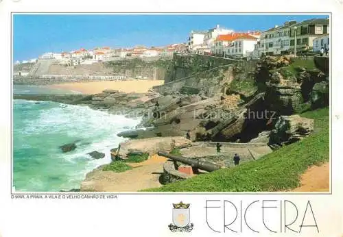 AK / Ansichtskarte  Ericeira PT Kuestenpanorama Strand