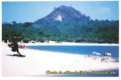 AK / Ansichtskarte  Praia de Alter-do-Chao Santarem Brazil Panorama Strand