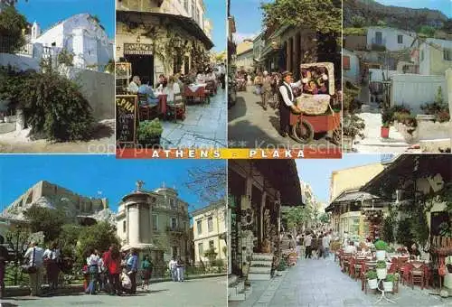 AK / Ansichtskarte  Athens ATHEN Athenes Greece Teilansichten Stadtteil Plaka