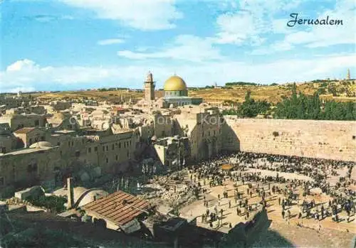 AK / Ansichtskarte  Jerusalem  Yerushalayim Israel Panorama Temple Area
