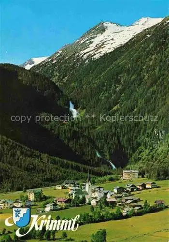 AK / Ansichtskarte  Krimml 1076m Pinzgau AT mit den hoechsten Wasserfaellen Europas Sommerfrische