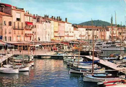 AK / Ansichtskarte  Saint Tropez Var Le coin des pêcheurs et Quai Jean-Jaurès