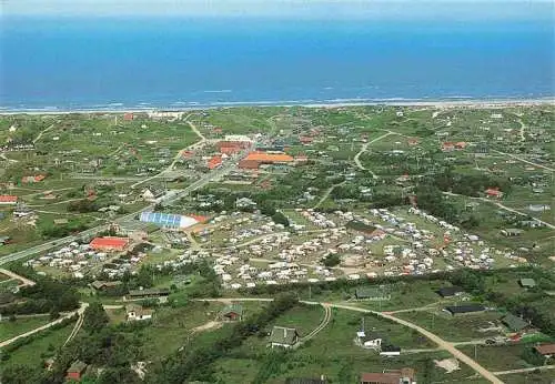 AK / Ansichtskarte  Henne Strand Fliegeraufnahme