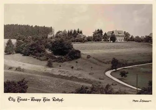 AK / Ansichtskarte  Rothof Jagstzell BW Elly Heuss Knapp Heim