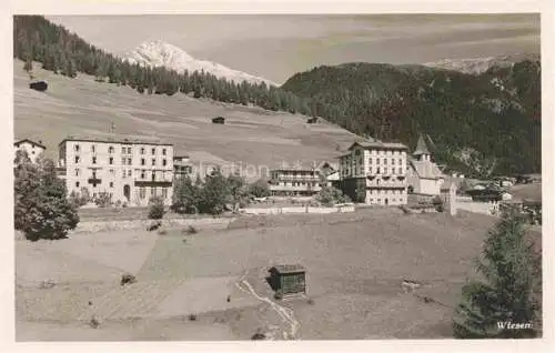 AK / Ansichtskarte  Wiesen Albula GR Panorama