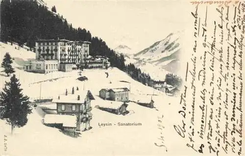 AK / Ansichtskarte  Leysin VD Sanatorium