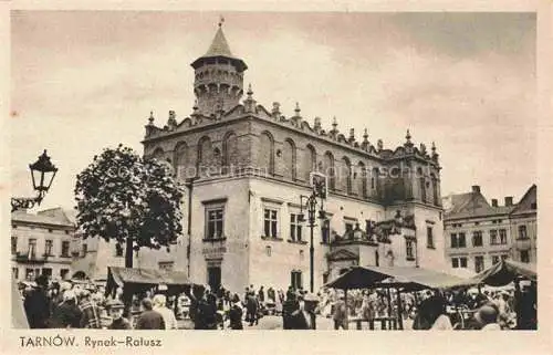 AK / Ansichtskarte  TARNOW OPOLSKI Tarnau PL Rathaus