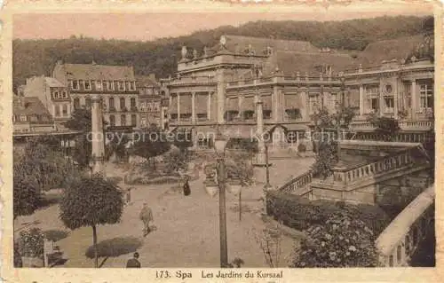 AK / Ansichtskarte  Spa Belgium Les Jardins du Kursaal