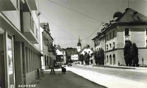 AK / Ansichtskarte  Radgona Gornja Radgona Slovenia Dorfstrasse