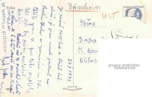 AK / Ansichtskarte  Busin Buschin Sumperk Maehrisch Schoenberg CZ Panorama
