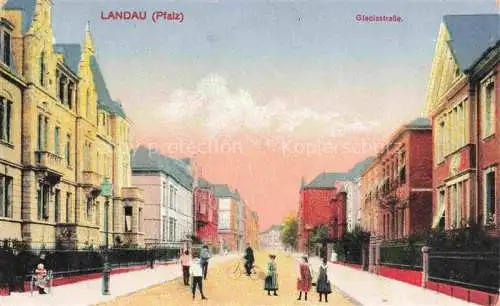 AK / Ansichtskarte  LANDAU  PFALZ Glacisstrasse