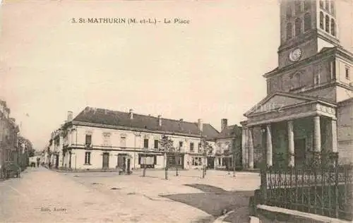AK / Ansichtskarte  St-Mathurin-sur-Loire 49 Maine-et-Loire La Place