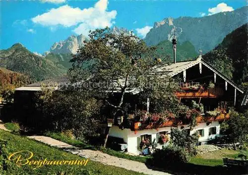 AK / Ansichtskarte  Totenkirchl 2190m Wilder Kaiser Tirol AT Bergbauernhof Hinterkaiserhof im Kaisertal gegen Stripsenjoch Alpen