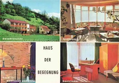 AK / Ansichtskarte  Rotenburg Fulda Hessen Haus der Begegnung MBR e.V. Hannover Speisesaal Meditation Gastzimmer