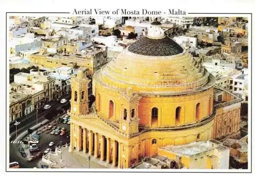 AK / Ansichtskarte  Malta  Insel Aerial view of Mosta Dome