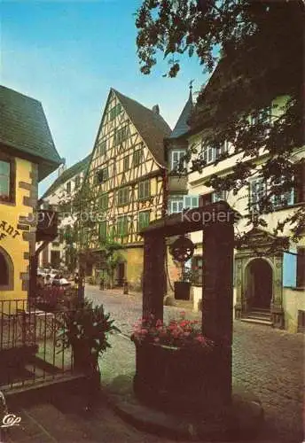 AK / Ansichtskarte  Riquewihr Ribeauville 68 Haut Rhin Vieilles maisons 16 - 17e siècle Altstadt Fachwerkhaeuser