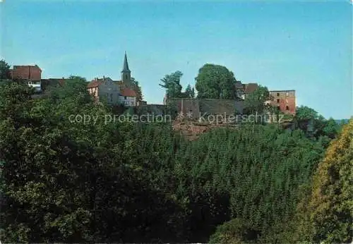 AK / Ansichtskarte  La-Petite-Pierre Luetzelstein 67 Alsace Vue vers le château et l'église