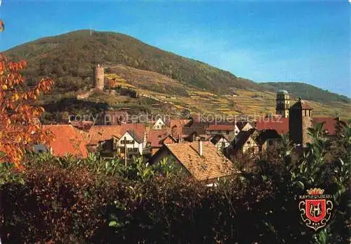 AK / Ansichtskarte  Kaysersberg Kaisersberg Alsace 68 Haut Rhin Panorama blumengeschmuecktes Winzerstaedtchen