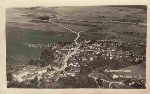 AK / Ansichtskarte  Altenburg Niederoesterreich AT Fliegeraufnahme