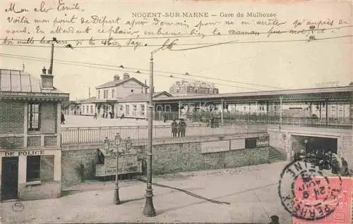 AK / Ansichtskarte  Nogent-sur-Marne 94 Val-de-Marne Gare de Mulhouse