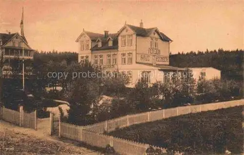 AK / Ansichtskarte  Hahnenklee-Bockswiese Harz Pension Haus Elisabeth