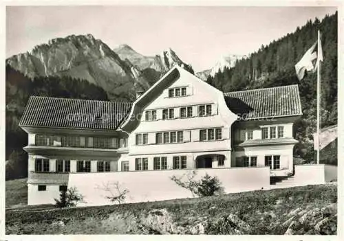 AK / Ansichtskarte  Wildhaus  SG Bodenweidli St Galler Jugendheim mit Schafberg