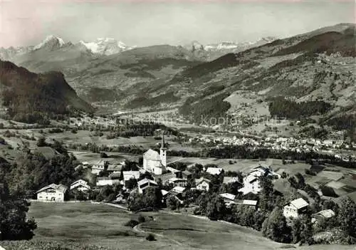 AK / Ansichtskarte  Sevgein Surselva GR Blick auf Ilanz