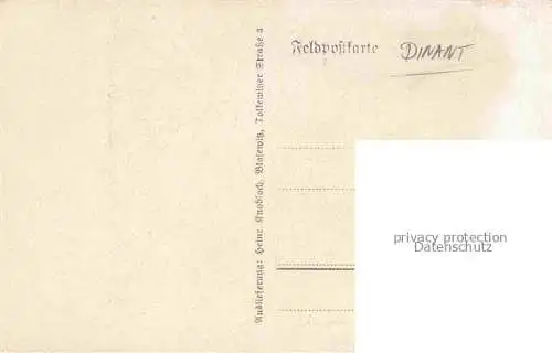 AK / Ansichtskarte  Dinant-sur Meuse Belgie Panorama Feldpostkarte Nr. 84