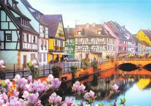 AK / Ansichtskarte  Pfastatt 68 Mulhouse Altstadt im Blumenschmuck Fachwerkhaeuser