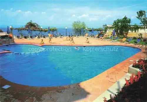 AK / Ansichtskarte  Massa Lubrense Sorrento IT Hotel Piccolo Paradiso Swimming Pool