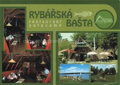 AK / Ansichtskarte  Cheb Eger CZ Restaurant Autocamp Rybarska Basta