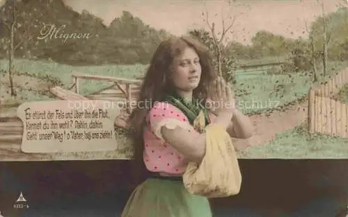 AK / Ansichtskarte  Foto PH Nr. 4353-6 Maedchen Mignon